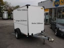 Kofferanhänger, Anhänger, Transportanhänger, Koffer, Abschließbar Wasserdicht Motorradtransport - Galerie - Bild 1