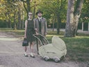 Korb Kinderwagen  1930