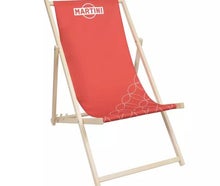 Liegestuhl / Klappstuhl / Beach rot