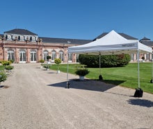 Faltzelt / Pavillon mieten ab 30 € – inkl. Seitenwände | Wochenende zum Festpreis (3x3, 3x6, 4x4, 4x8 m)