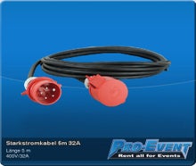 Starkstromkabel 5m 32A