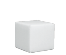 Sitzwürfel weiß Loungemöbel Cube