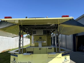Bierwagen | Ausschankwagen - 4-leitig mit Kühlzelle