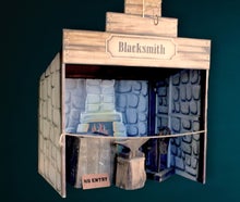 Westernstadt - Black Smith -komplettes Haus