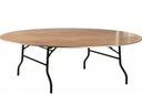 Banketttisch rund 180 cm