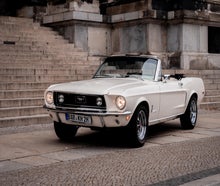 Ford Mustang Cabrio V8 mieten b. Berlin Hochzeitsauto Oldtimer