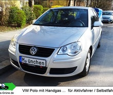 VW Polo mit Handgas für Aktivfahrer Selbstfahrer Rollstuhl-Ladesystem Handgerät Behindertenfahrzeug Lenkhilfe Behindertengerecht Rollstuhlgerecht Rollstuhlfahrer