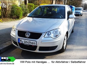 VW Polo mit Handgas für Aktivfahrer Selbstfahrer Rollstuhl-Ladesystem Handgerät Behindertenfahrzeug Lenkhilfe Behindertengerecht Rollstuhlgerecht Rollstuhlfahrer
