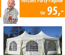 Festzelt Partyzelt für ca. 24 - 30 Personen