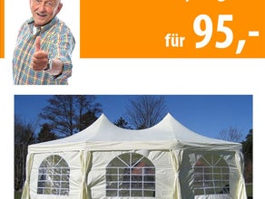 Festzelt Partyzelt für ca. 24 - 30 Personen