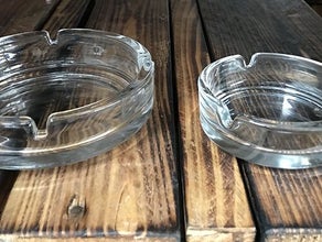 Aschenbecher Glas S