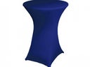 Stehtischhusse Stretchhusse Stehtischdecke navyblau - Galerie - Bild 1