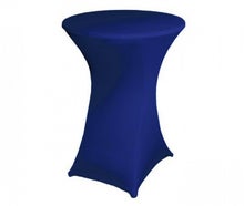 Stehtischhusse Stretchhusse Stehtischdecke navyblau