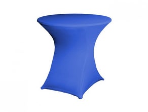Stehtischhusse Stretchhusse Stehtischdecke Royal blau