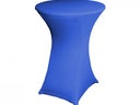 Stehtischhusse Stretchhusse Stehtischdecke Royal blau - Galerie - Bild 1