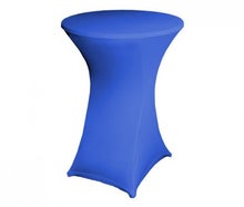 Stehtischhusse Stretchhusse Stehtischdecke Royal blau