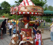 Nostalgie Karussell, Kinderkarussell, Kettenkarussell,