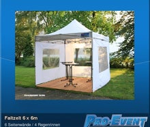 Faltzelt 6 x 6m
