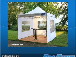 Faltzelt 6 x 6m