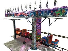Kindereisenbahn / Truckbahn/ Eisenbahn / / Bimmelbahn / LKW-Bahn / Auto-Bahn