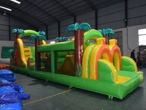 Jungle Parcours** XXLHüpfburg **Hindernisbahn**Multiplay **Action Parcours