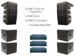 Line Array D&B T10 Q-Sub D12 Boxen / Lautsprecher für Event, Party, Konzert
