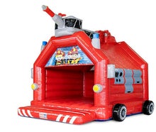 Hüpfburg Feuerwehr Super
