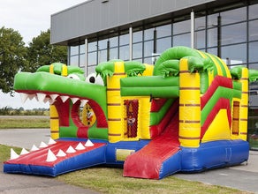 Hüpfbug Springburg Kinderhüpfburg Spielgerät Hüpfhaus Aktionsgeräte für Kinder