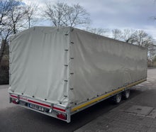 XXL Anhänger mit Plane Anhänger für Umzug 6 Meter Innenmaß Planenanhänger Anhängervermietung