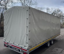 XXL Anhänger mit Plane Anhänger für Umzug 6 Meter Innenmaß Planenanhänger Anhängervermietung