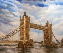 Bühnenbild - Prospekt  Tower Bridge - London