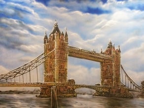 Bühnenbild - Prospekt Tower Bridge - London
