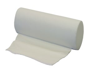 Lounge-Hocker-Rolle, weiß