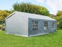 Partyzelt Pavillion 6x3 Meter modern grau stabil mieten leihen optional mit Lieferung und Aufbau - Galerie - Bild 2