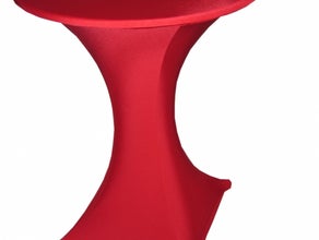 Stehtischhusse rot