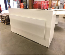 Empfangscounter Frontplatte mieten – Bartheke, Mobile Bar, Ausschanktheke, Eventtheke, Theken & Bars