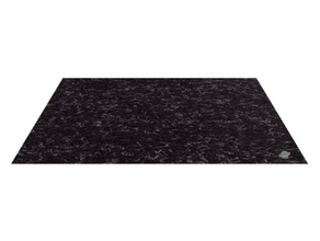 Teppichfliesen schwarz 2x1m