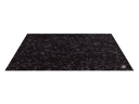 Teppichfliesen schwarz 2x1m