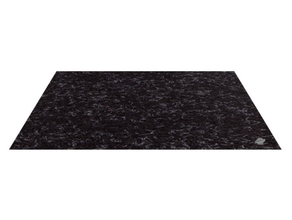 Teppichfliesen schwarz 2x1m