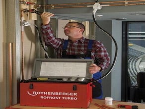 Einfriergerät bis 1¼", Elektro