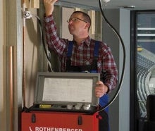 Einfriergerät bis 1¼", Elektro