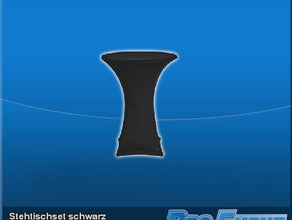 Stehtischset schwarz
