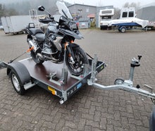 Motorradanhänger absenkbar