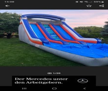Vermiete Hüpfburg "Wasserrutsche" Riesenrutsche Party Event Geburtstage