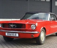 Mustang V8-Cabriolet- Baujahr 1966 , auch zum selbstfahren