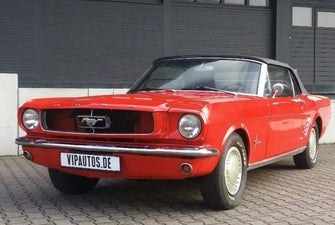 Mustang V8-Cabriolet- Baujahr 1966 , auch zum selbstfahren