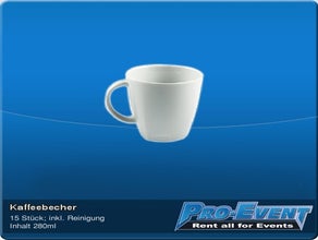 Kaffeebecher Bianco