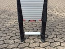 Teleskopleiter / Anlegeleiter 0,87 m 3,80 m - Arbeitshöhe ca. 5m - Galerie - Bild 1