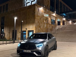 Mercedes GLC 63 S AMG mieten ab 269€ | 510 PS V8 SUV | Hochzeitsauto | Autovermietung Wiesbaden Mainz Frankfurt Darmstadt