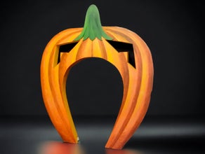 Halloween Riesen Kürbis Eingangstor